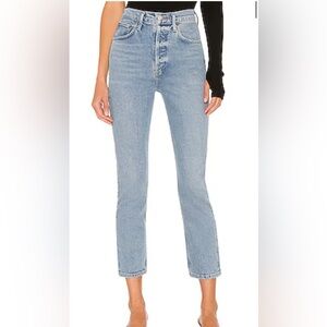 Agolde Riley High Rise Straight Leg